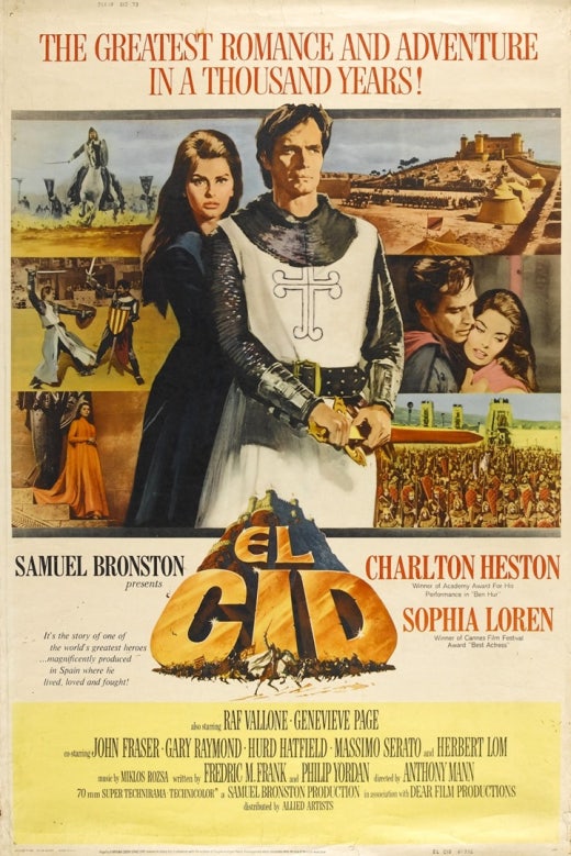 학창시절 단체 관람한 추억의 명화 <엘 시드 El Cid (1961)> 재감상