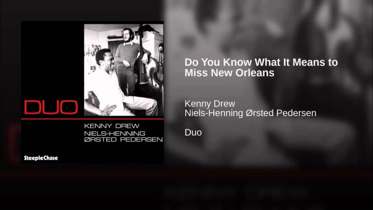 Do You Know What It Means to Miss New Orleans