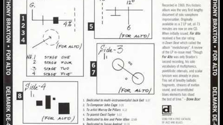 Anthony Braxton - Dedicated To Susan Axelrod