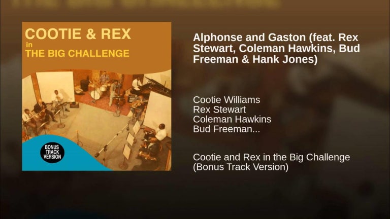 Alphonse and Gaston (feat. Rex Stewart, Coleman Hawkins, Bud Freeman & Hank Jones)