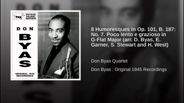 8 Humoresques in Op. 101, B. 187: No. 7. Poco lento e grazioso in G-Flat Major (arr. D. Byas,...