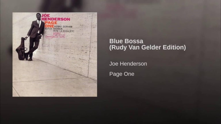 Blue Bossa (Rudy Van Gelder Edition)