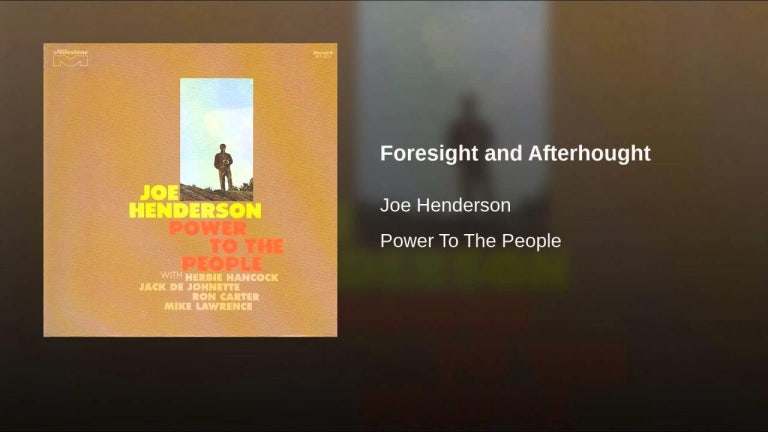 Foresight and Afterhought
