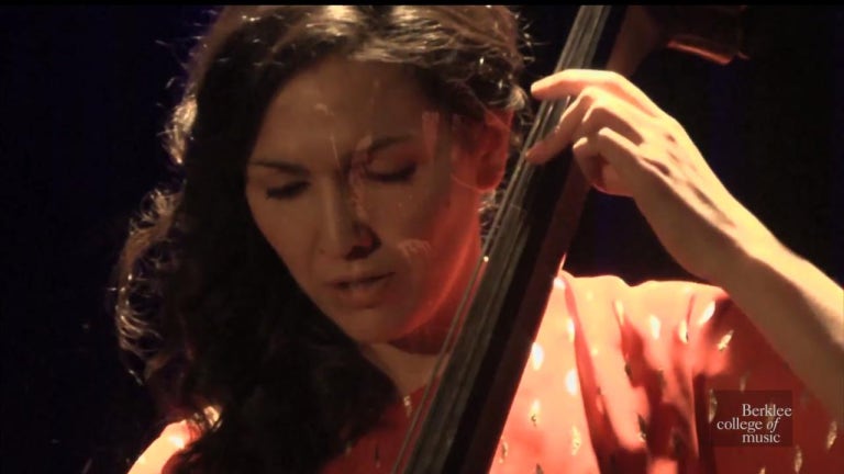 "Oh, What A Beautiful Morning" (Solo Bass); "Ray's Kicks" (Katie Thiroux Quartet)