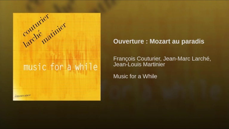 Ouverture : Mozart au paradis