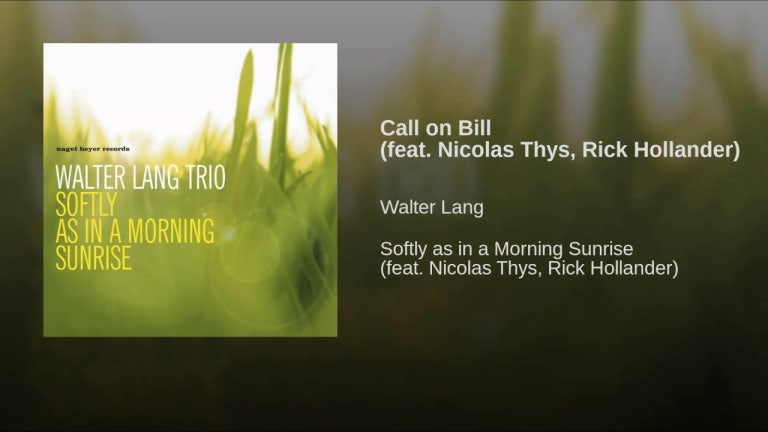 Call on Bill (feat. Nicolas Thys, Rick Hollander)