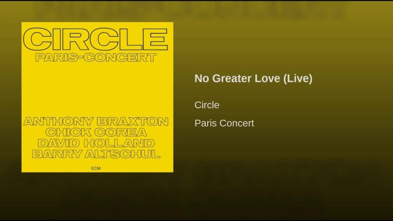 No Greater Love (Live)