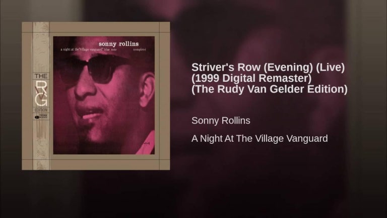 Striver's Row (Evening) (Live) (1999 Digital Remaster) (The Rudy Van Gelder Edition)
