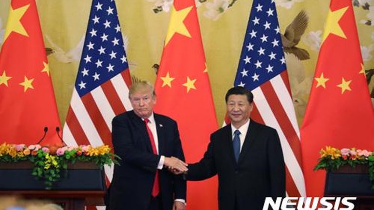 트럼프, 시진핑 시장개방 평가...백악관 "구체적인 행동 기대"