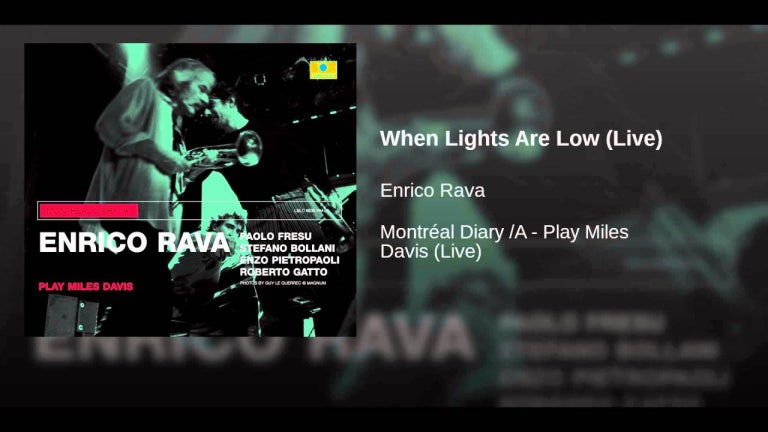 When Lights Are Low (Live)