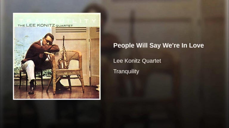 People Will Say We're In Love