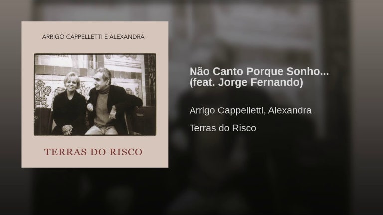 Não Canto Porque Sonho... (feat. Jorge Fernando)