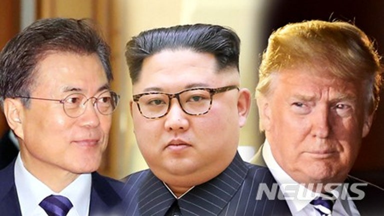 韓美 '공통 지렛대' 남북미 종전선언···북미회담서 다뤄질까