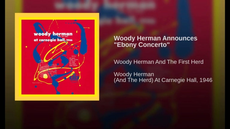 Woody Herman Announces "Ebony Concerto"