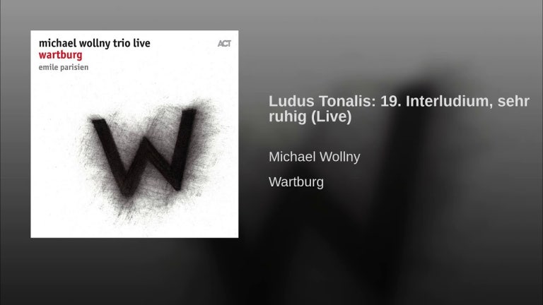 Ludus Tonalis: 19. Interludium, sehr ruhig (Live)