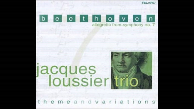 Jacques Loussier Trio - Beethoven allegretto from symphony no. 7 - Variation 1