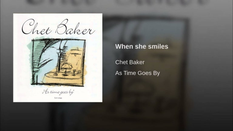 When she smiles