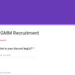 SGMM Recruitment