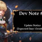 Dev Note #89: Update Notice (Expected Date: October 14)
