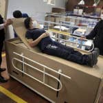 Colombian company creates hospital beds that can double as coffins