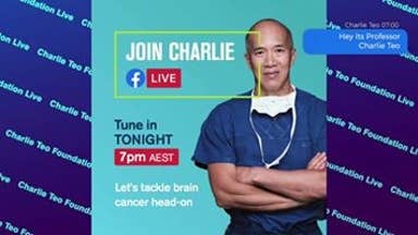 LIVE: Charlie Teo Foundation Fundraiser 2020 - Join Charlie