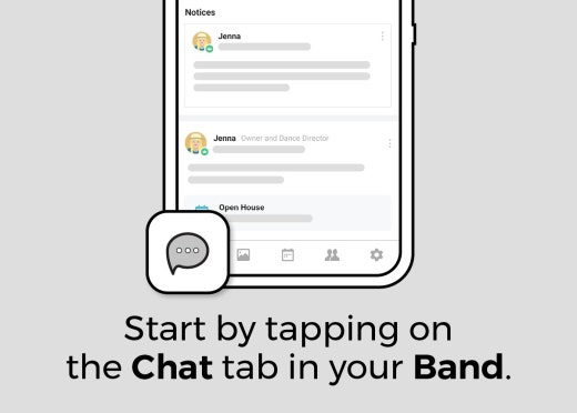 Band chat video