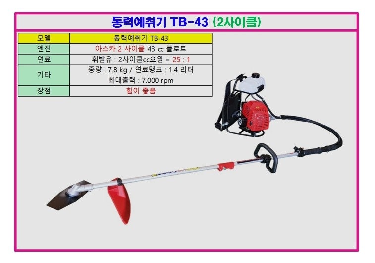 신바람 중고 농기계 매물