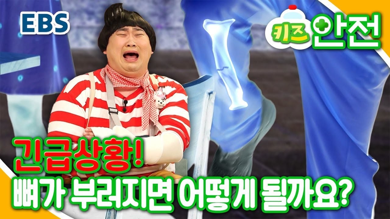 부러지기 쉬운 뼈, 응급처치는 어떻게 해야할까요?ㅣ최고다 호기심딱지, 삐뽀삐뽀! 우리몸x파일
