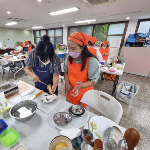 8월20일(토) 결혼이민자 한식조리사 취득과정