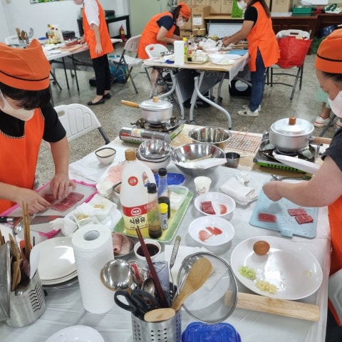 8월27일(토) 결혼이민자 한식조리사 취득과정