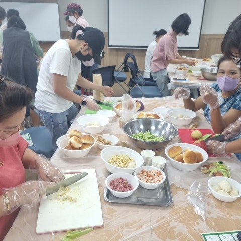 9월16일(금) 자조모임- 샌드위치 만들기