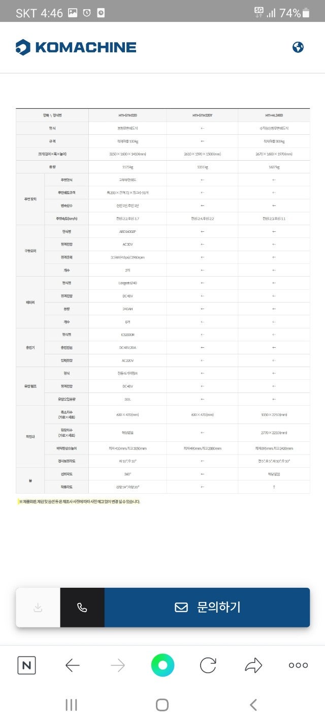 신바람 중고 농기계 매물