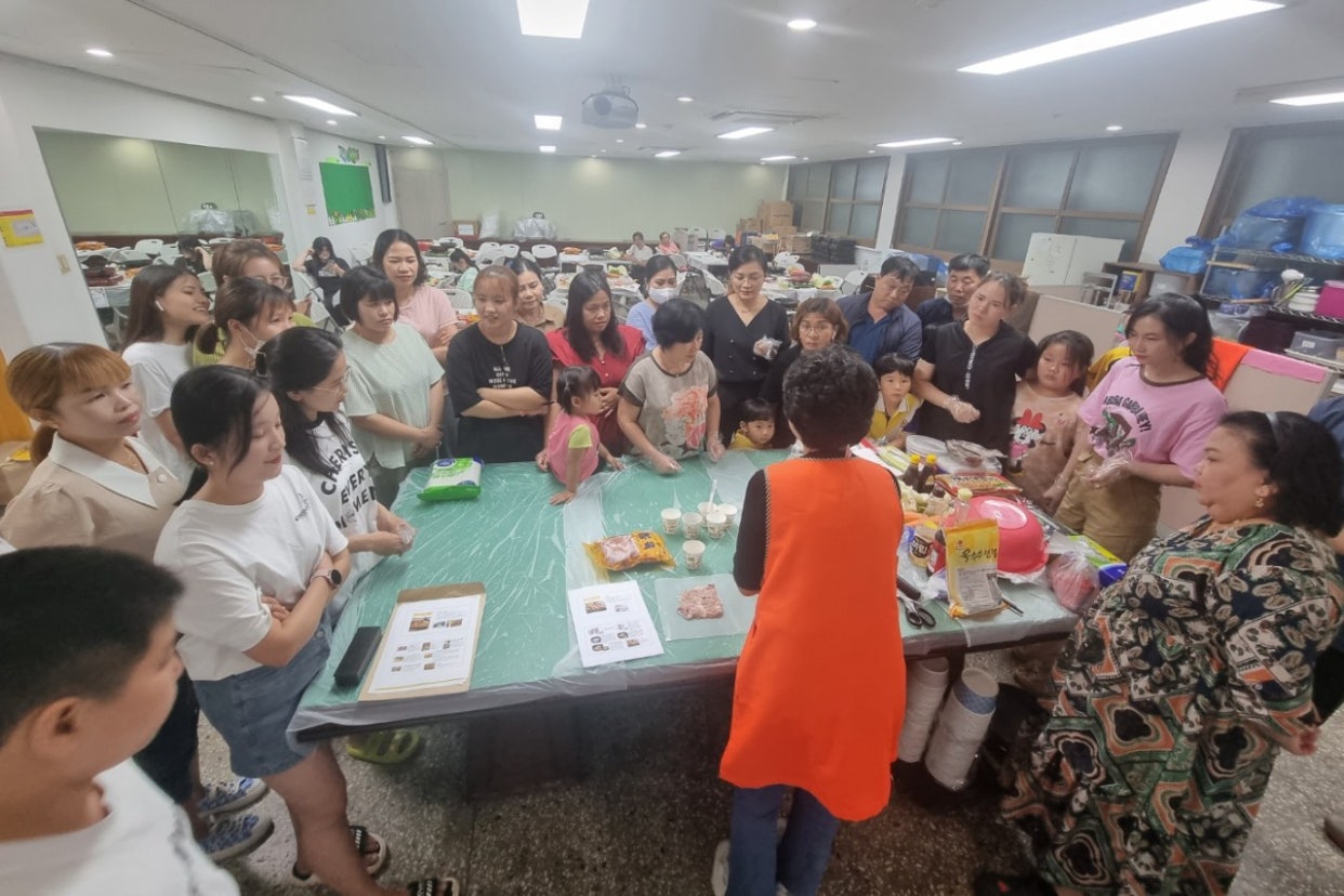 7월7일(금) 결혼이민자 자조모임-일본음식체험