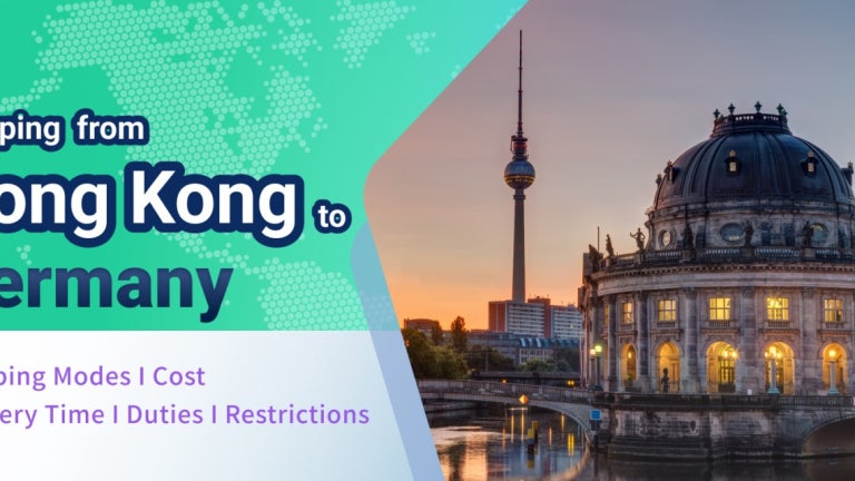 Shipping from Hong Kong to Germany | FreightAmigo