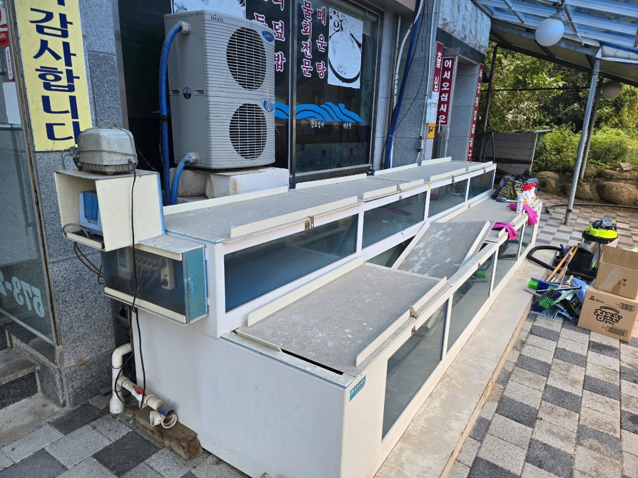 수족관 냉각기 일괄 판매합니다.