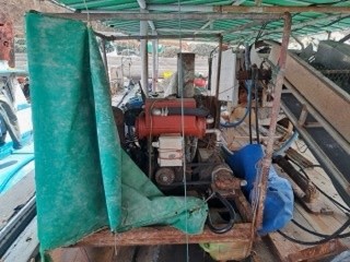 홍합 채취기 뗏목 판매합니다.