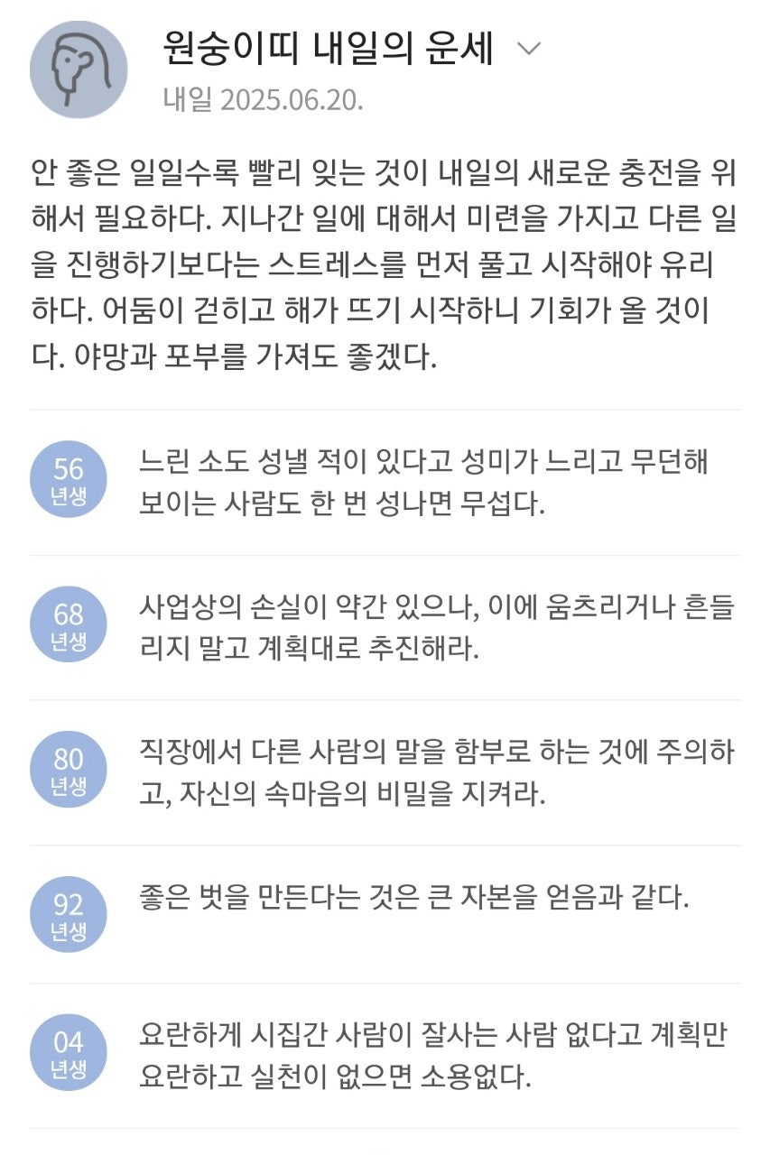 User images