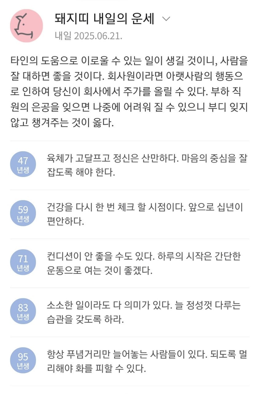 User images