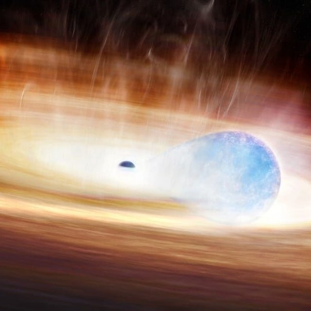 Astronomers discover new type of supernova triggered by black hole-star interaction