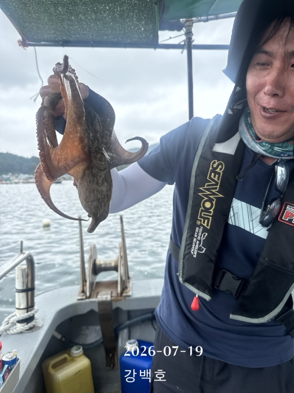 7월 20일 삼천포 문어낚시 출조 사진 6
