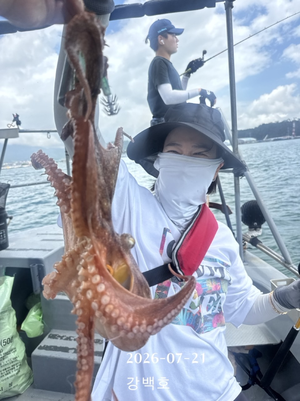 7월 21일 삼천포 문어낚시 초보 조사님 출조 사진 3