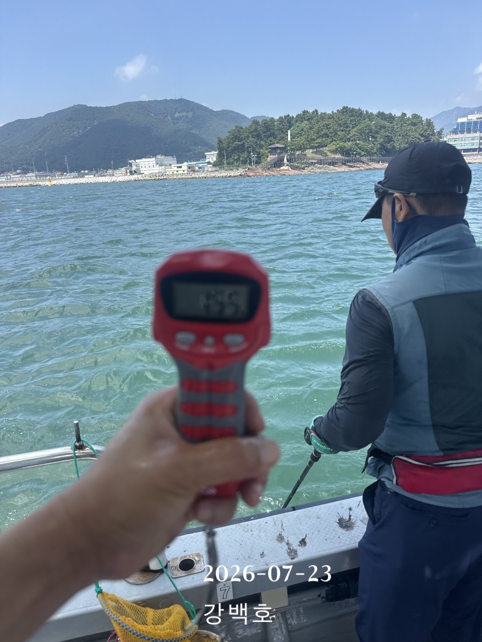 7월 23일 삼천포 문어낚시 1.5kg급 대물 출조 사진 3