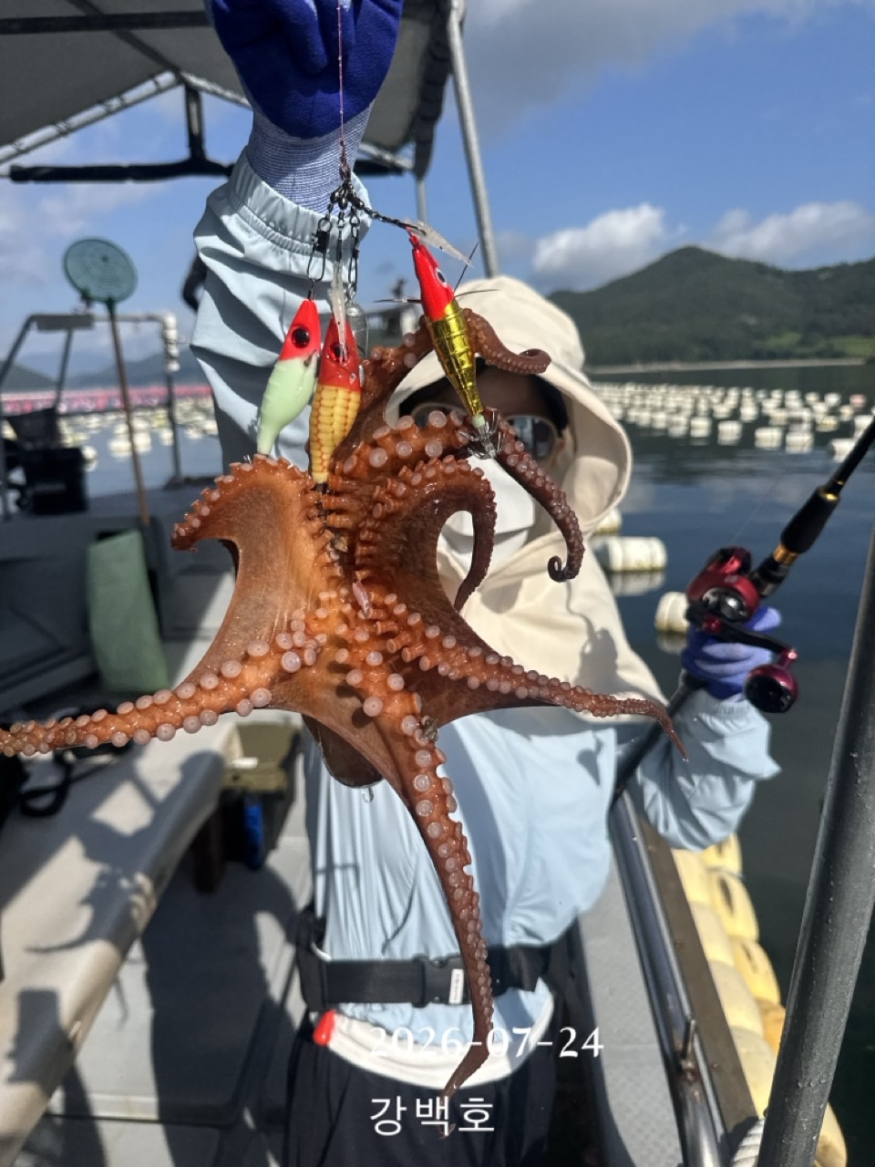 7월 24일 삼천포 문어낚시 출조 사진 6