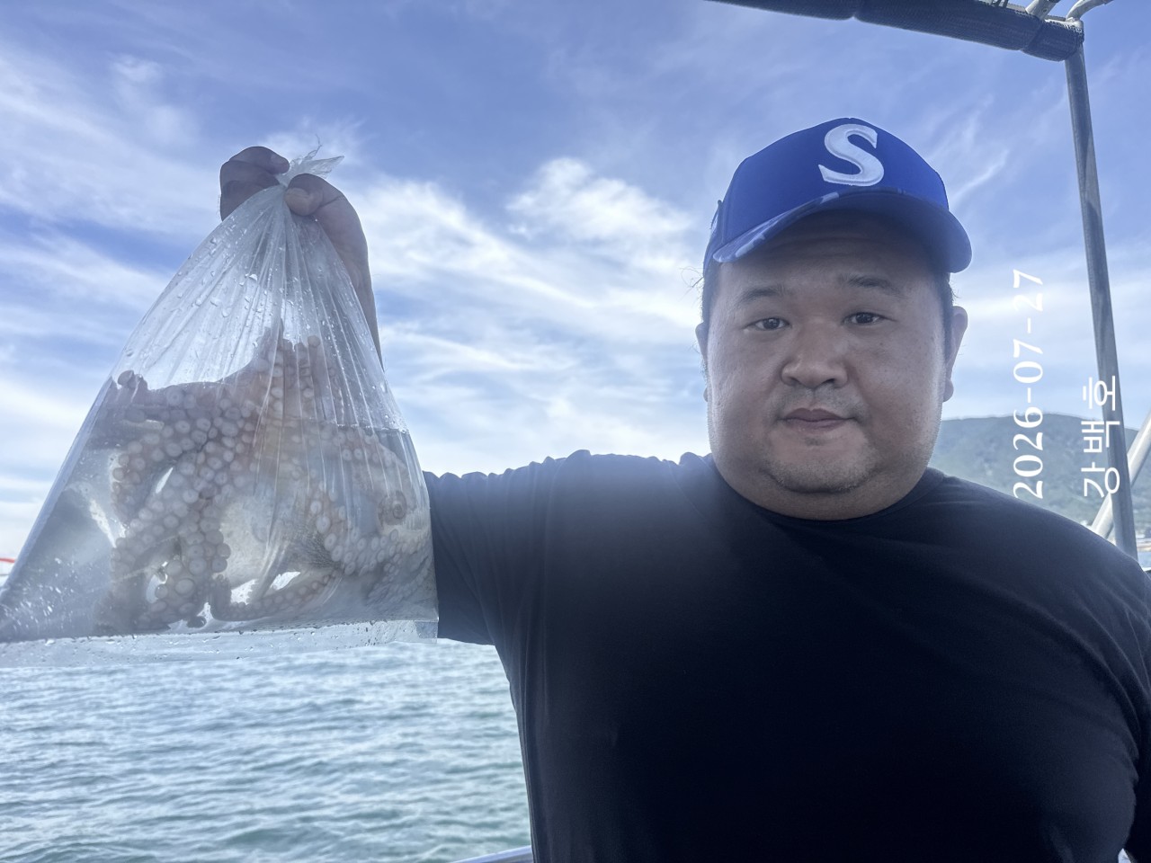 7월 27일 삼천포 문어낚시 장원 11마리 출조 사진 7
