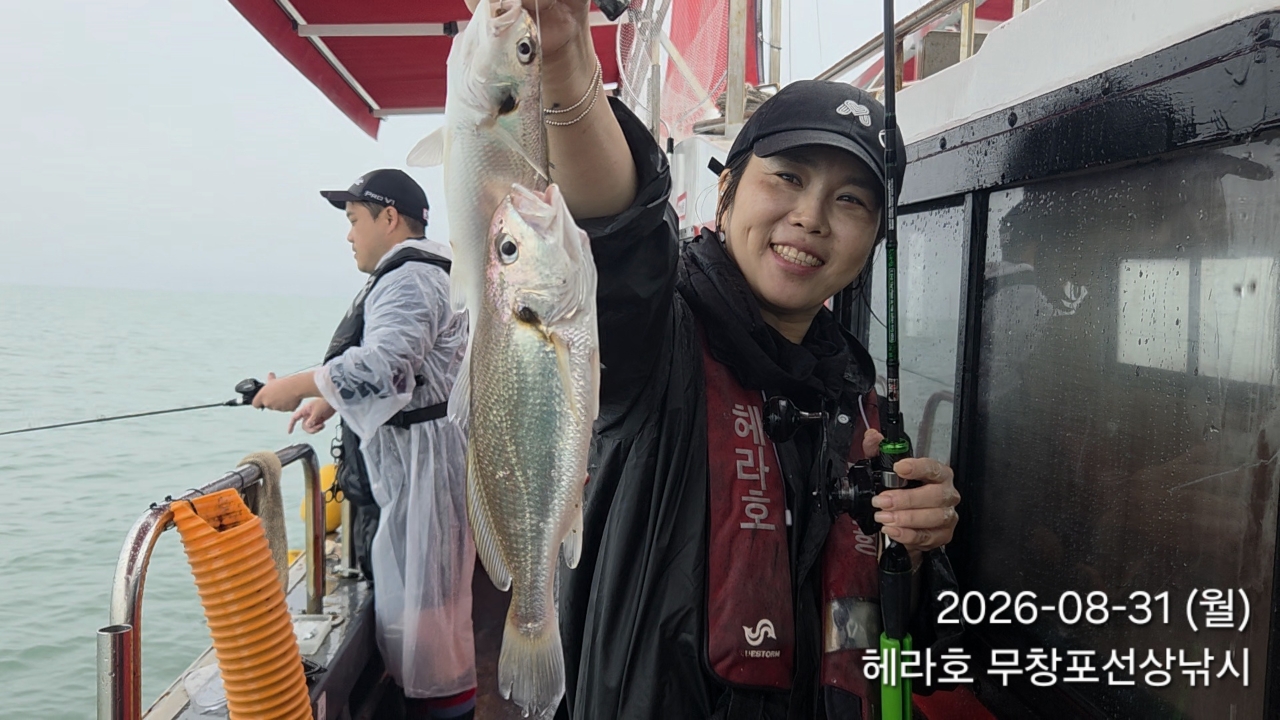 8월 31일 선상낚시 조황 현장 사진 3