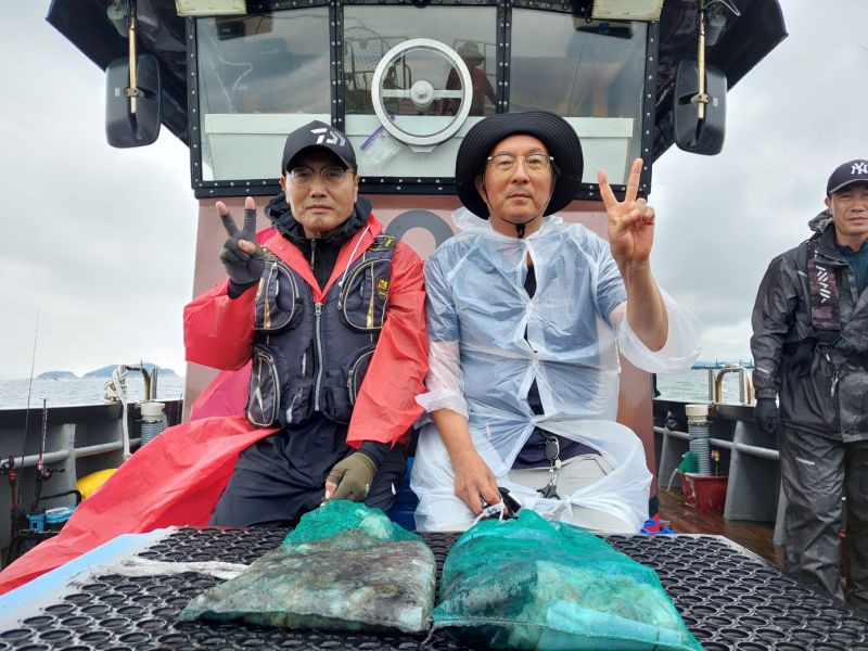 9월 1일 인천 갑오징어 선상낚시 조황 현장 사진 9