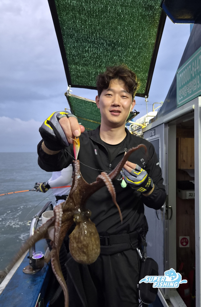 9월 2일 서천 주꾸미 선상낚시 조황 현장 사진 3