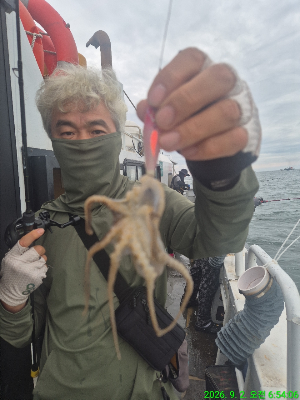 9월 2일 군산 주꾸미 선상낚시 조황 현장 사진 6