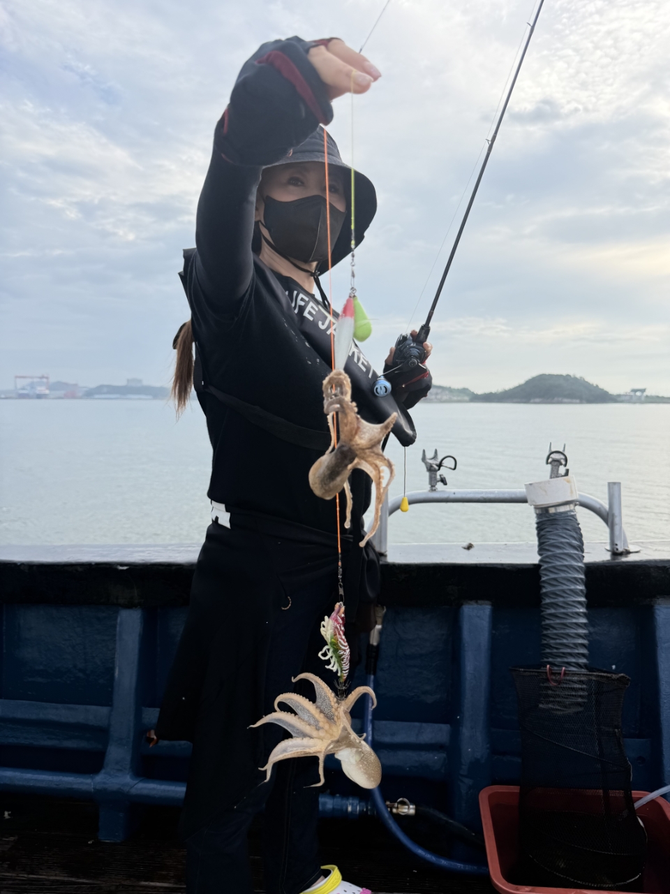 9월 2일 목포 주꾸미 선상낚시 조황 현장 사진 9