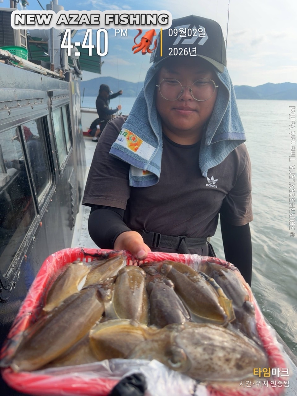9월 2일 삼천포 갑오징어 선상낚시 조황 현장 사진 7